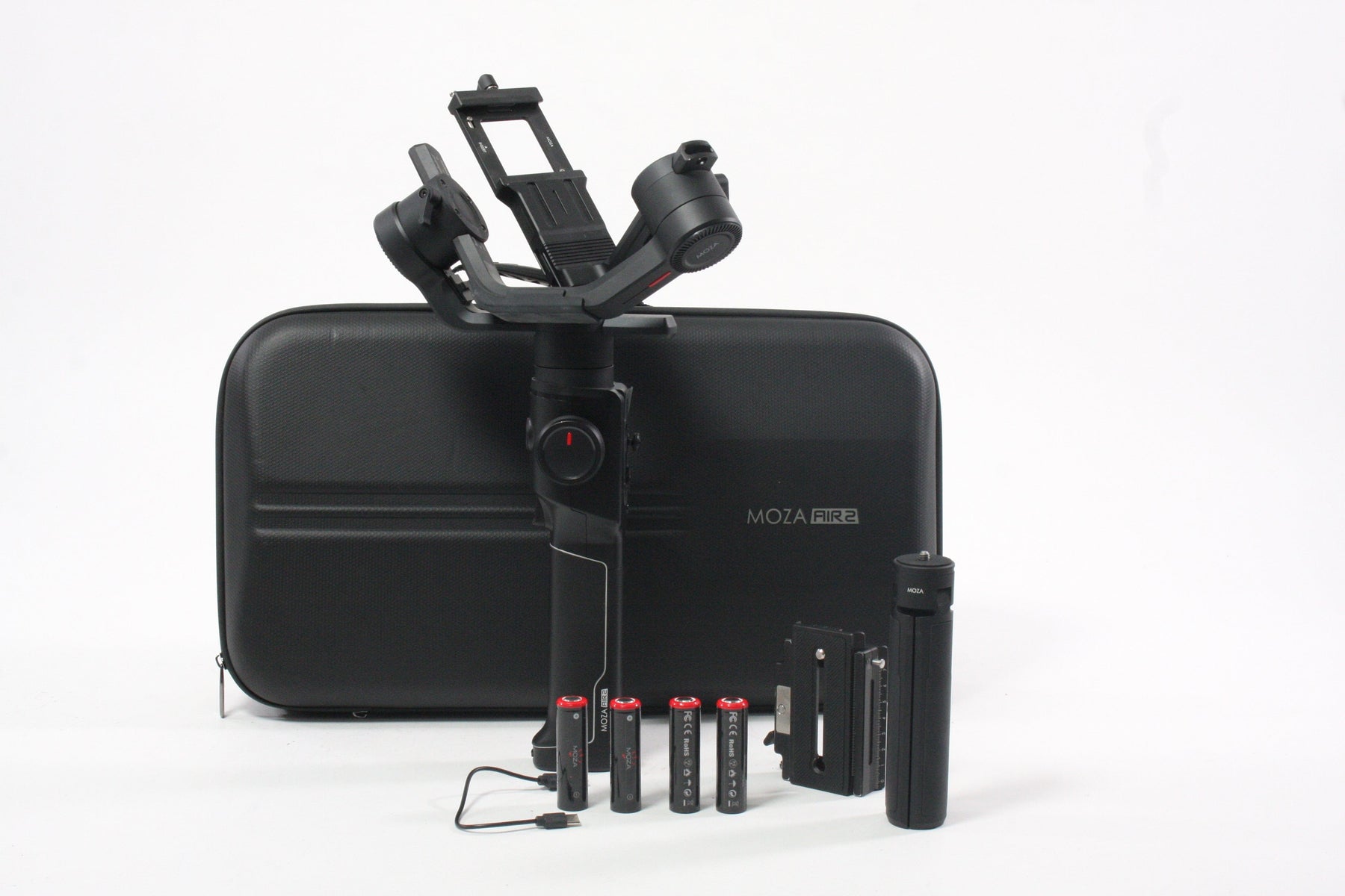 Moza Air2 with Zhiyun Dual-Handles Crane E002