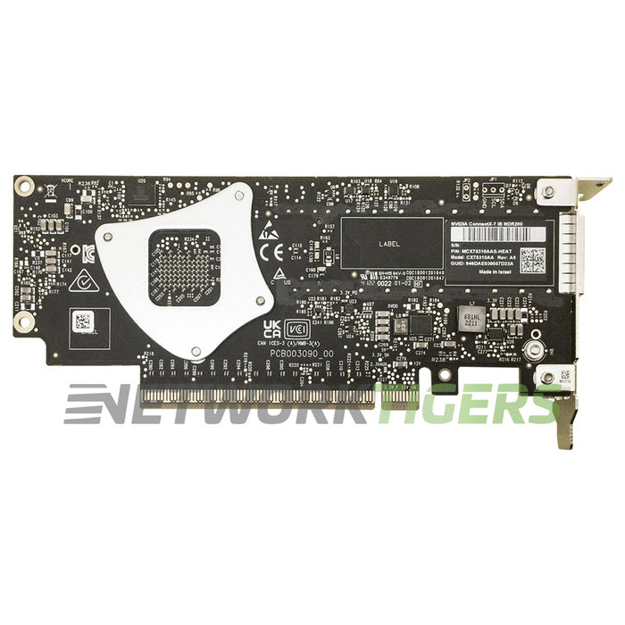 nVidia Mellanox MCX75310AAS-HEAT 1x 200GB OSFP PCIe 5.0 x16 NIC