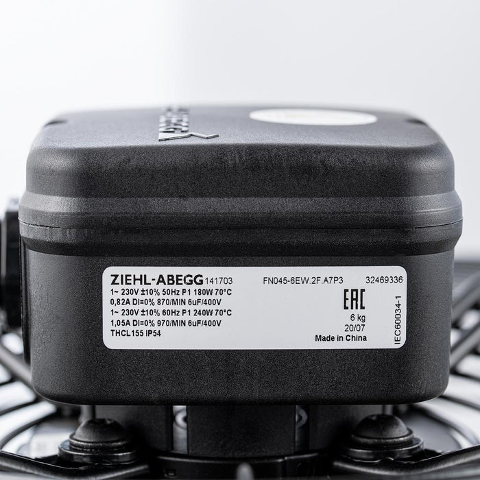 FN045-6EW.2F.A7P3  ZIEHL-ABEGG Axial Fan 0.12kW 230V 0.5A 700rpm