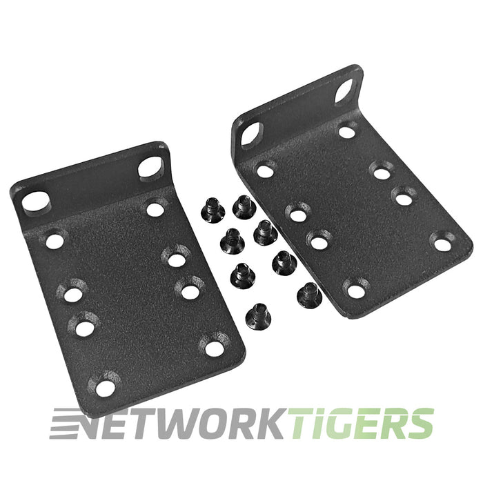 New For Cisco 1RU SG300 SG300X SG200 SG500 SG500X Rack Mount Brackets Kit