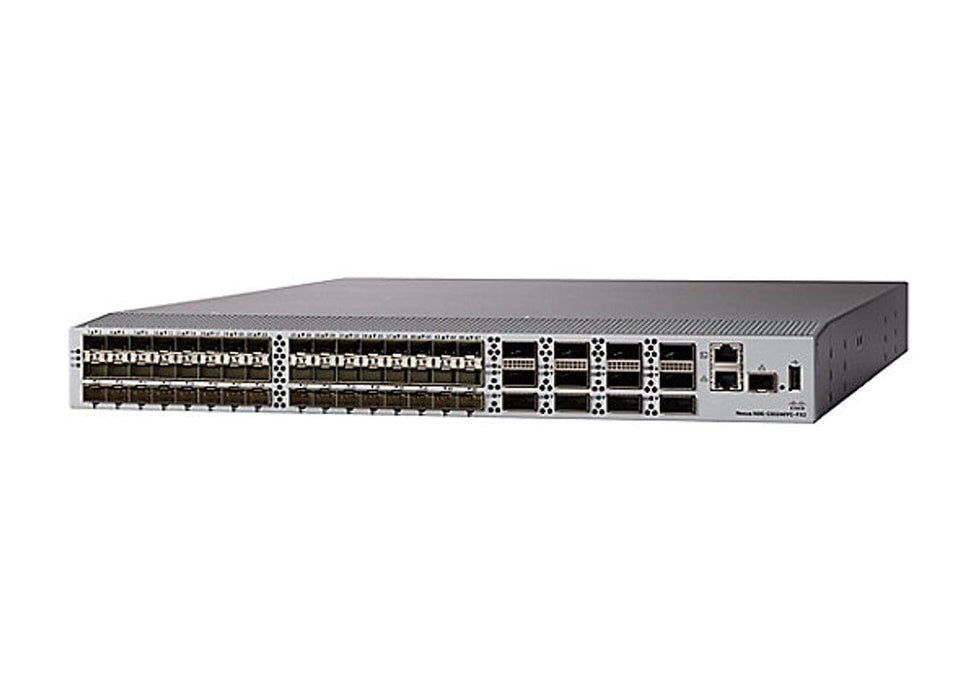 Cisco Nexus 9300 48 Port PoE Gigabit Switch w/ 4x SFP28 Ports & 2x QSFP28 Ports - N9K-C9348GC-FXP - Refurbished