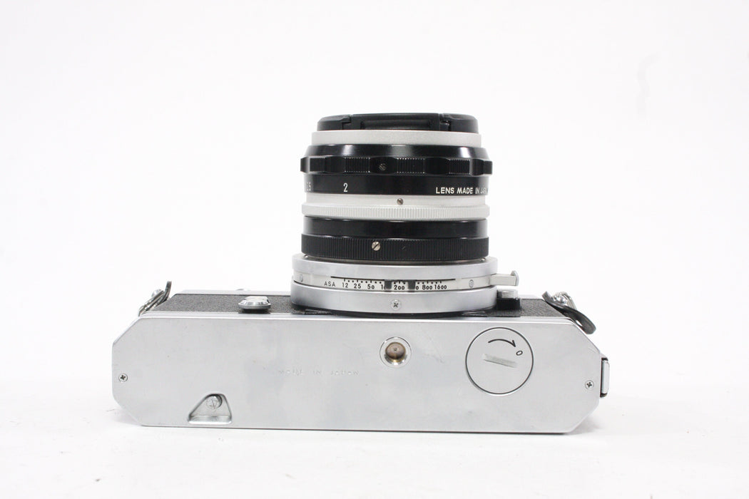Nikkormat FT2 35mm SLR Camera with 50mm f/2