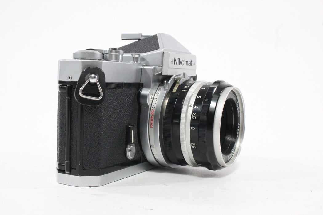 Nikkormat FT2 35mm SLR Camera with 50mm f/2