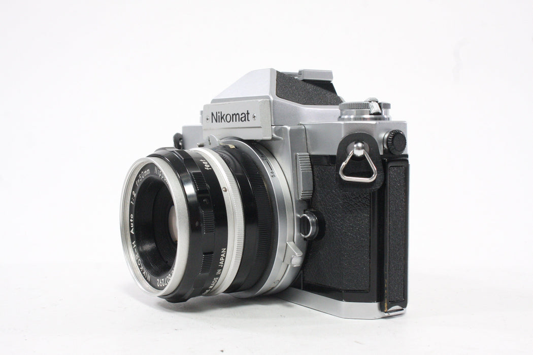 Nikkormat FT2 35mm SLR Camera with 50mm f/2