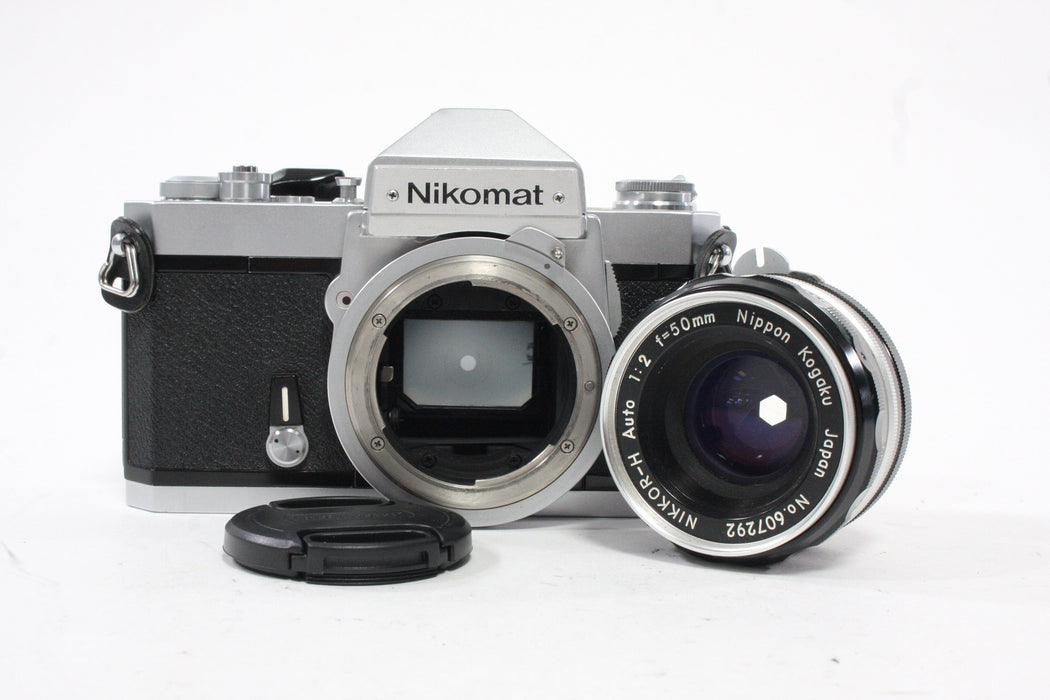 Nikkormat FT2 35mm SLR Camera with 50mm f/2