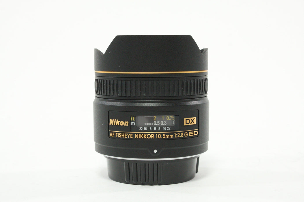 Nikon 10.5mm f/2.8 G ED DX AF Fisheye Lens for Nikon F Mount