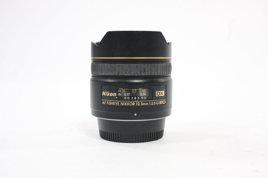 Nikon 10.5mm f/2.8 G ED Fish-Eye Lens for Nikon AF Mount