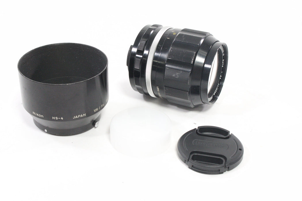 Nikon 105mm f/2.5 Non-AI Nikkor-P Lens for Nikon F Mount