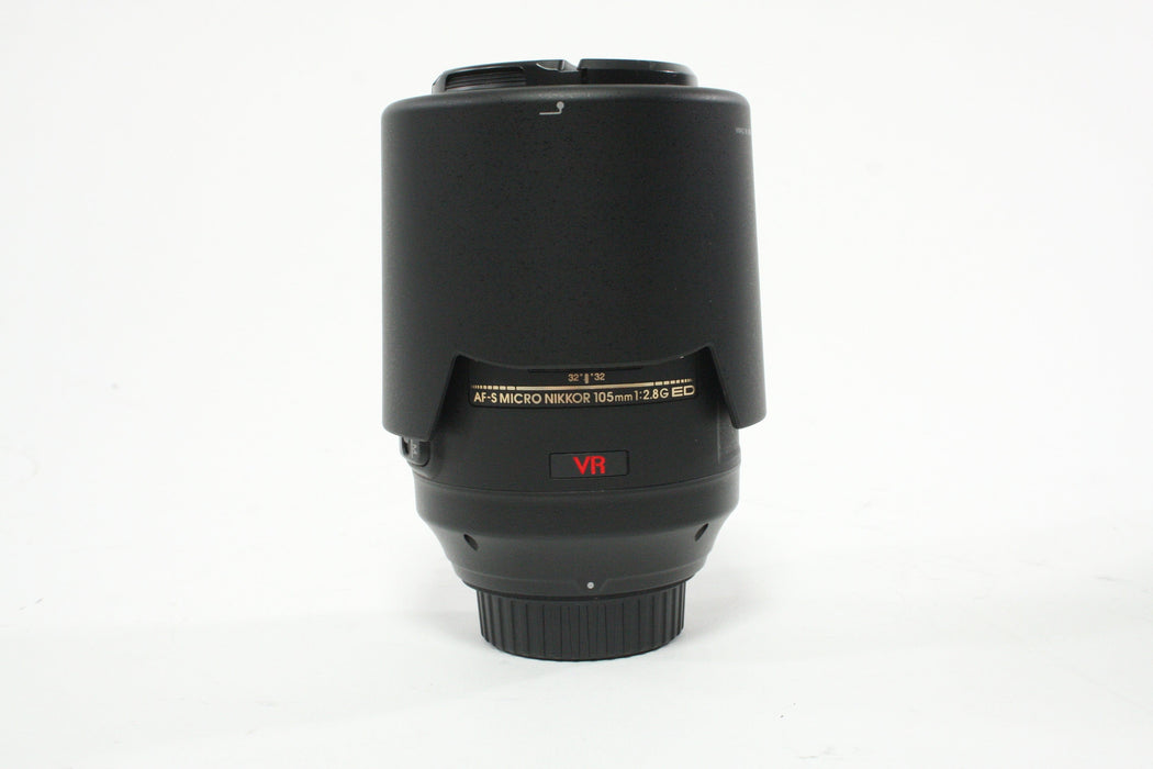 Nikon 105mm f/2.8 G ED VR N AF-S Micro SWM IF-ED Lens for Nikon F Mount