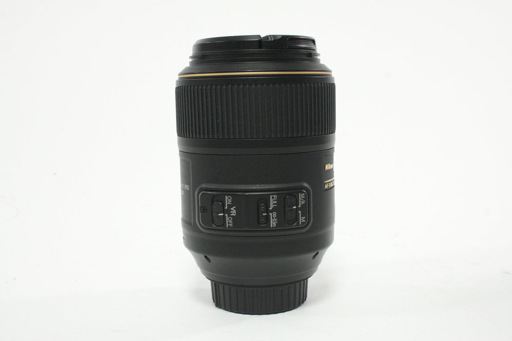 Nikon 105mm f/2.8 G ED VR N AF-S Micro SWM IF-ED Lens for Nikon F Mount