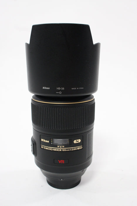 Nikon 105mm f/2.8G ED VR Micro Nikkor Lens for Nikon F Mount