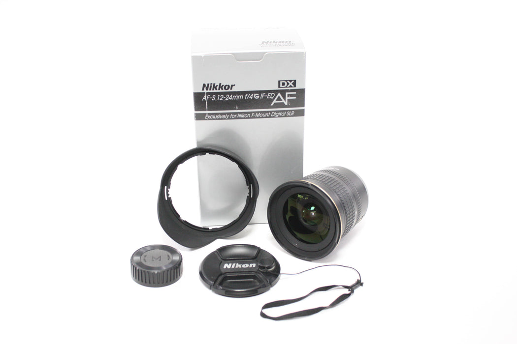 Nikon 12-24mm f/4 G IF-ED DX AF-S Nikkor Lens for F Mount AS-IS