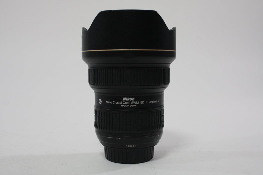 Nikon 14-24 f/2.8 G D Fish-Eye Lens for Nikon F Mount AS-IS