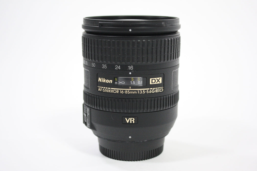 Nikon 16-85mm f/3.5-5.6G ED VR DX AF-S Lens for Nikon F Mount