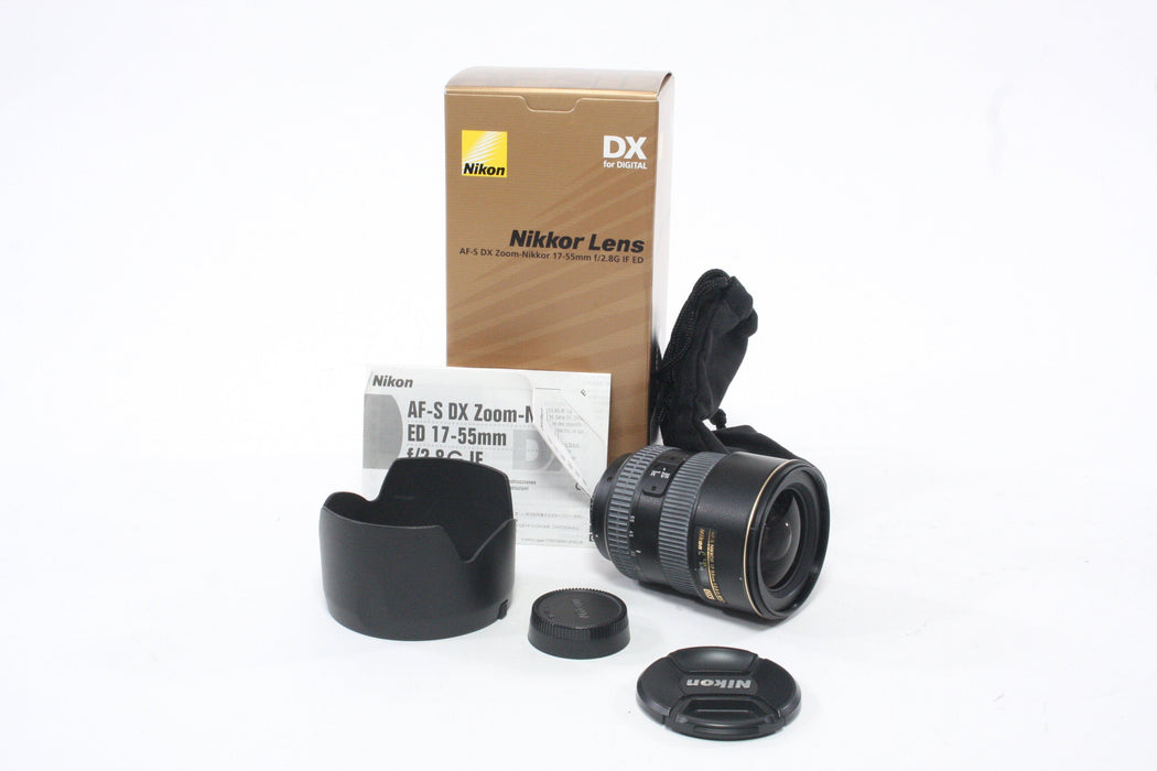 Nikon 17-55mm f/2.8 G ED DX SWM IF AF-S Lens for Nikon AF Mount