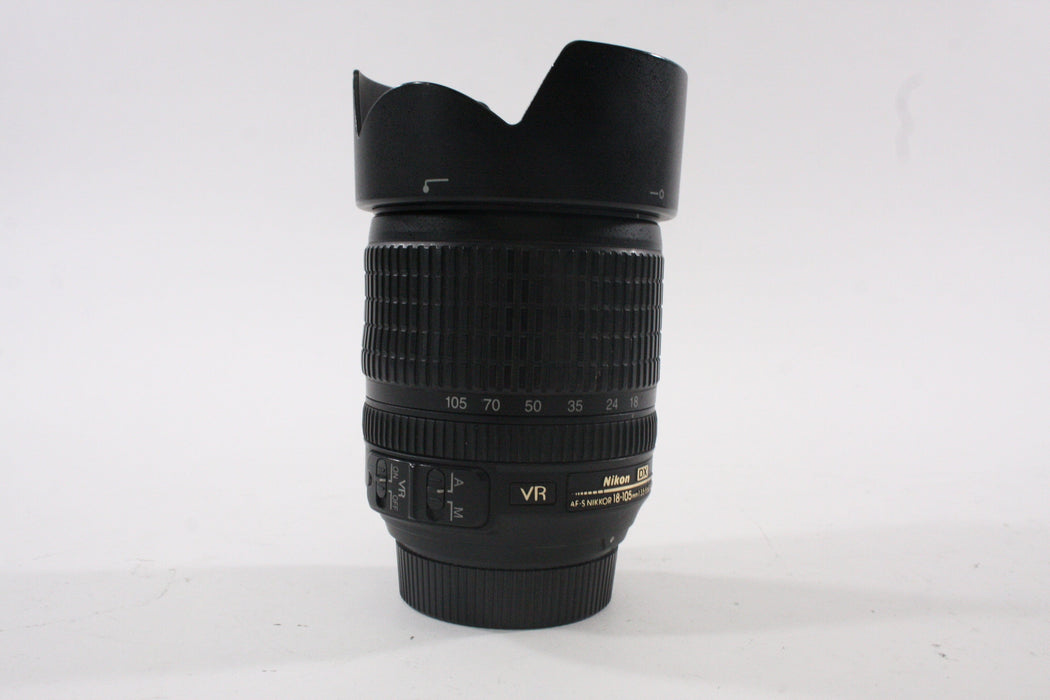 Nikon 18-105mm f/3.5-5.6 G ED AF-S VR DX APS-C Lens for Nikon F Mount