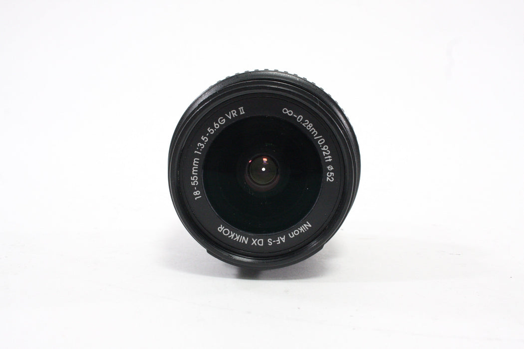 Nikon 18-55mm f/3.5-5.6 G II Lens for Nikon F Mount