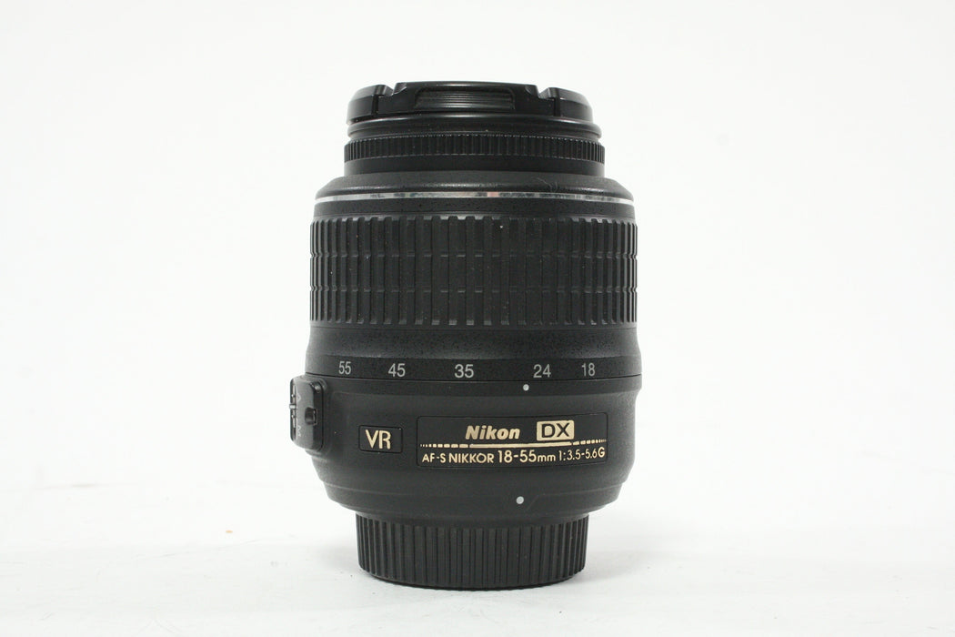 Nikon 18-55mm f/3.5-5.6 G VR DX AF-S Lens for Nikon AF Mount