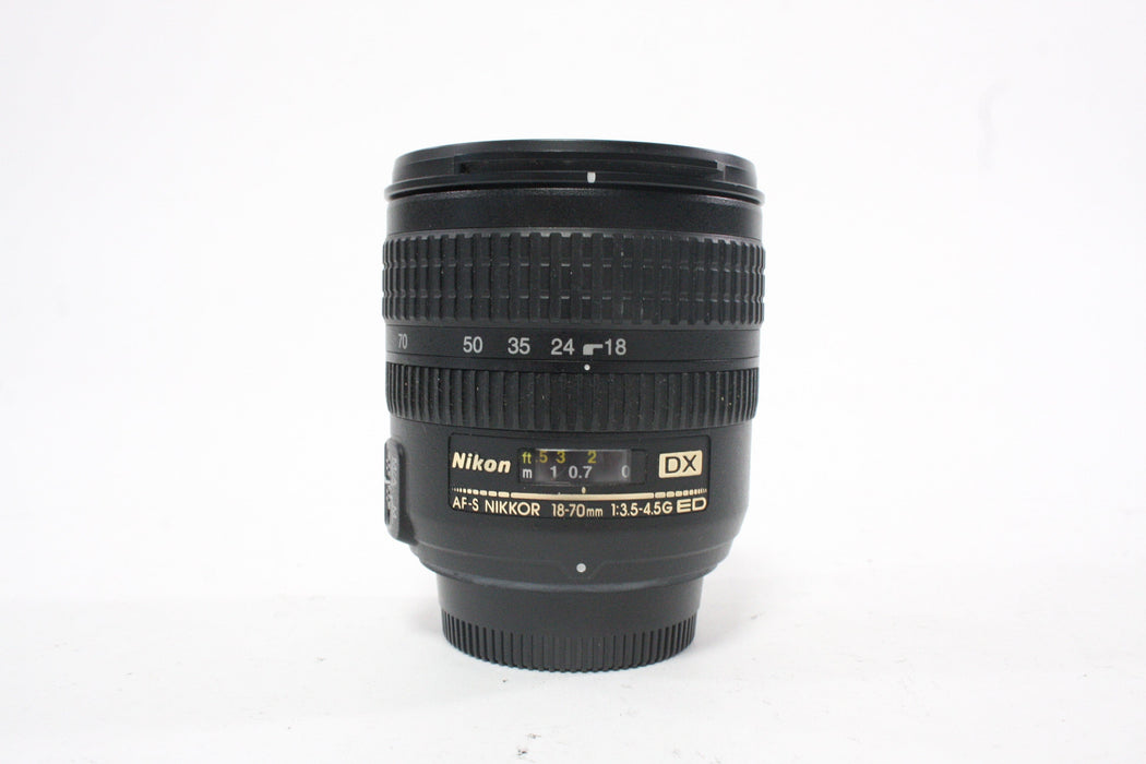 Nikon 18-70mm f/3.5-4.5 G ED Lens for Nikon F Mount
