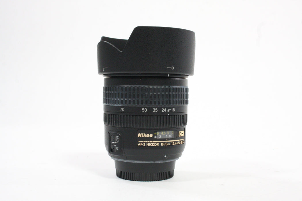 Nikon 18-70mm f/3.5-4.5G ED DX Lens for Nikon F Mount