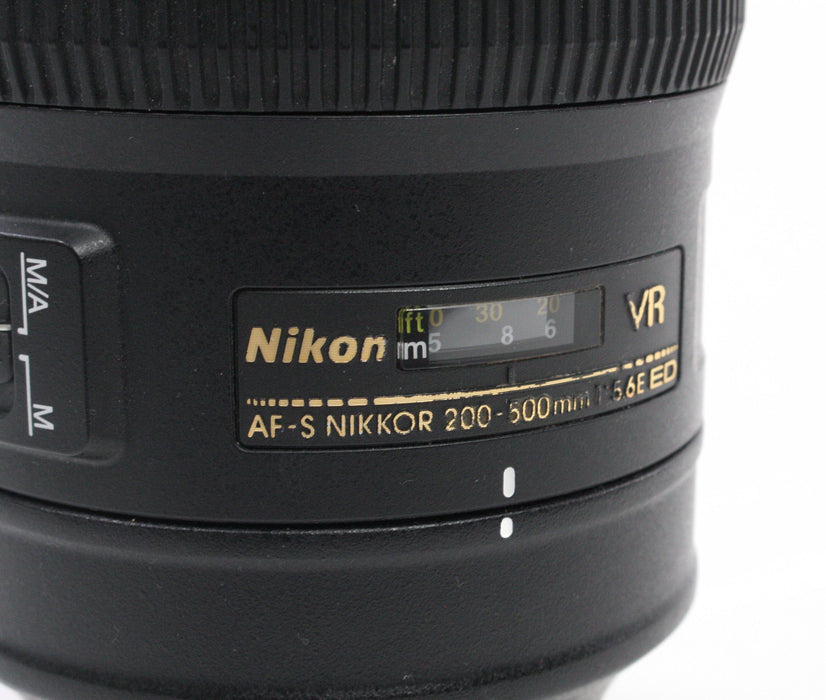 Nikon 200-500mm f/5.6E AF-S ED-VR for Nikon F Mount