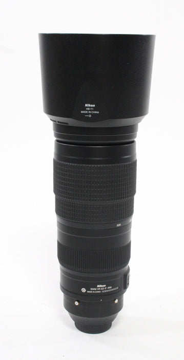 Nikon 200-500mm f/5.6E Lens for Nikon F Mount Nikkor AF-S ED VR SWM