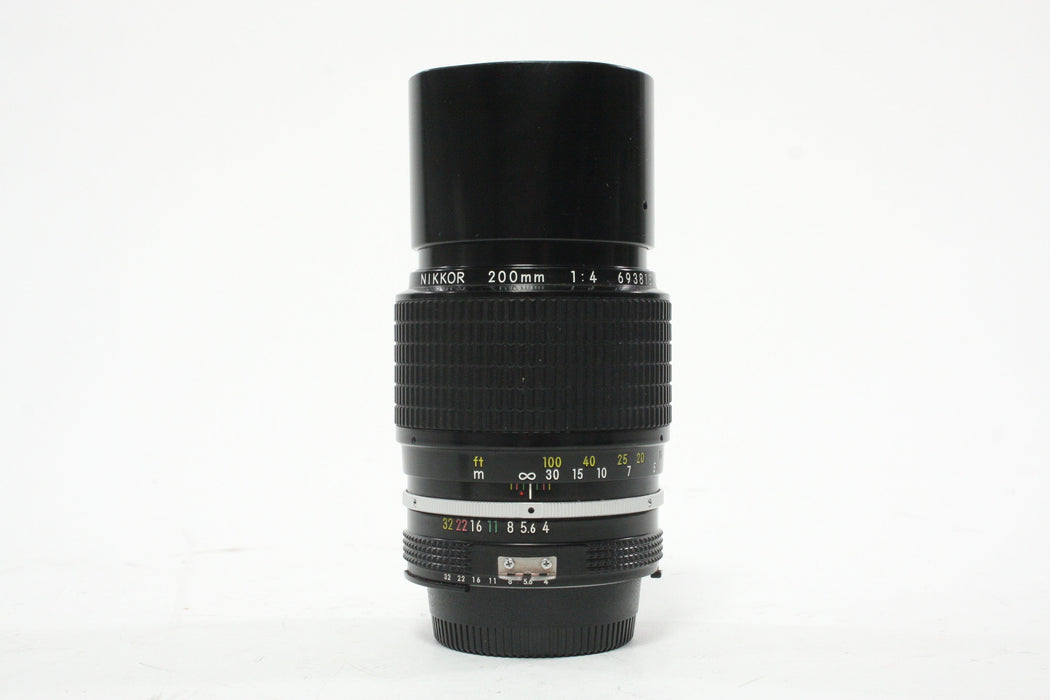 Nikon 200mm f/4 AI Lens for Nikon F Mount