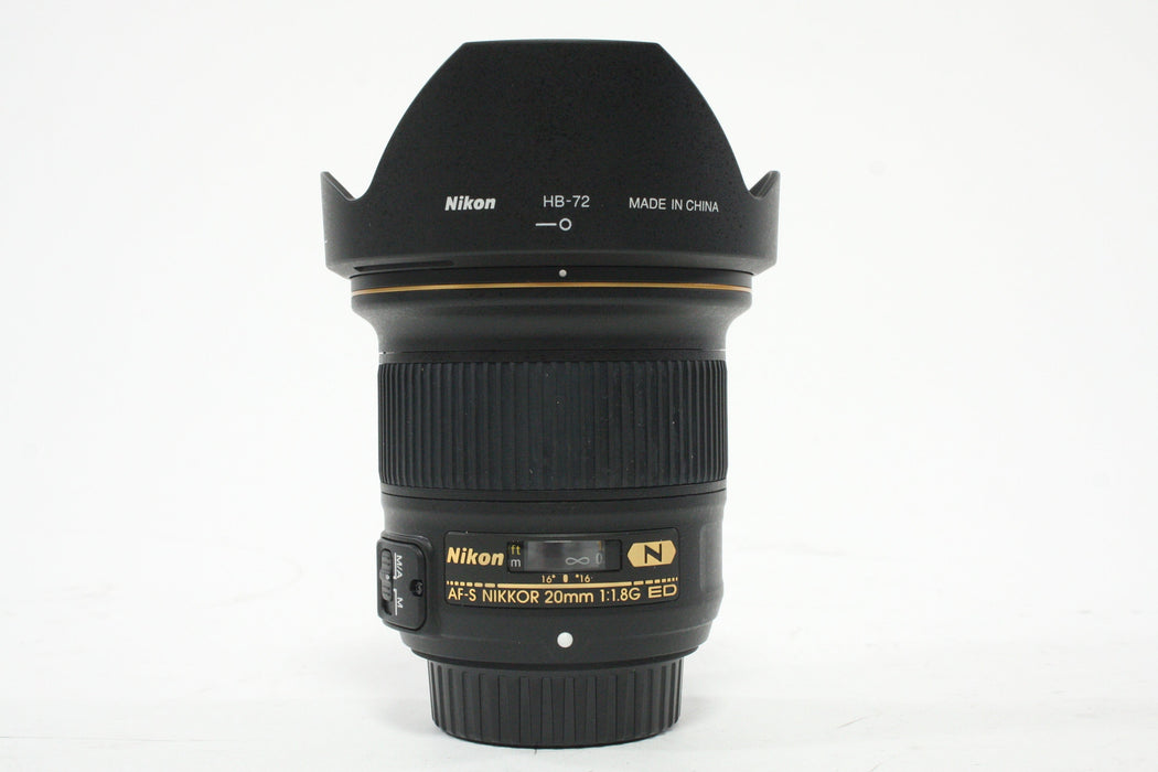 Nikon 20mm f/1.8G AF-S Lens for Nikon F Mount