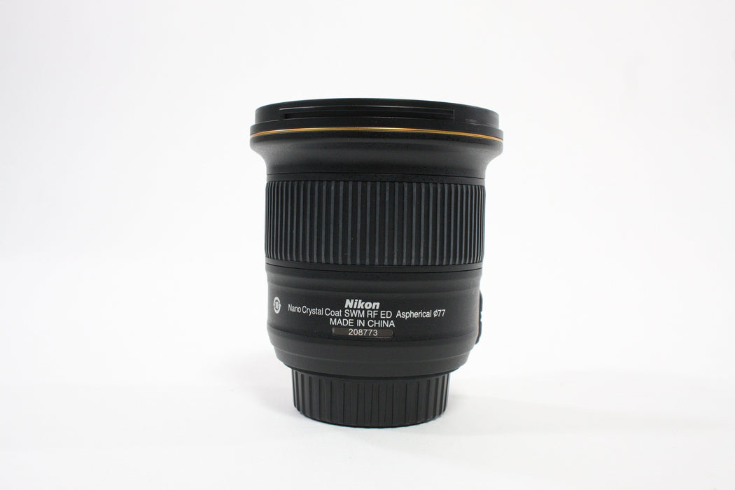 Nikon 20mm f/1.8G N AF-S Lens for Nikon F Mount