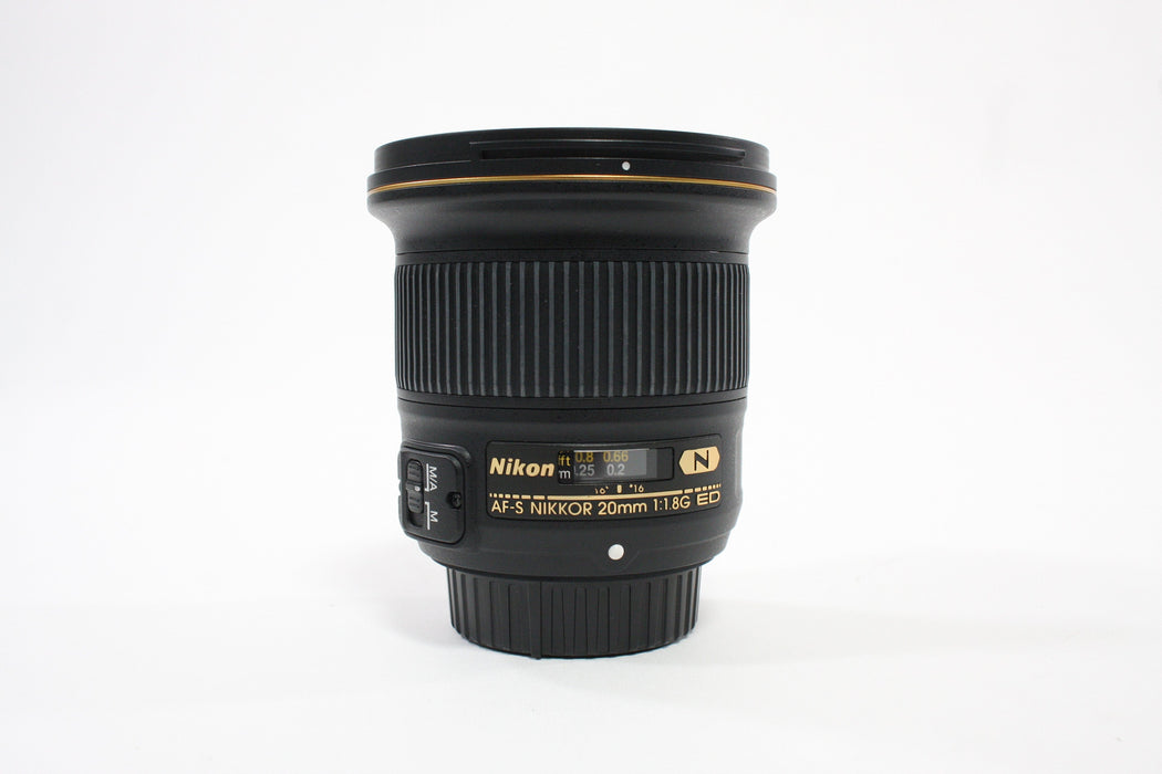 Nikon 20mm f/1.8G N AF-S Lens for Nikon F Mount