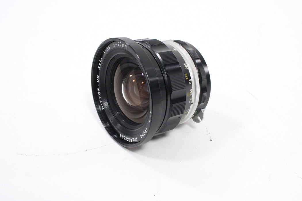 Nikon 20mm f/3.5 Nikkor-UD Non Ai Lens for Nikon F Mount