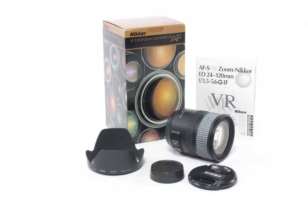 Nikon 24-120mm f/3.5-5.6 AF-S VR IF ED Lens for Nikon F Mount