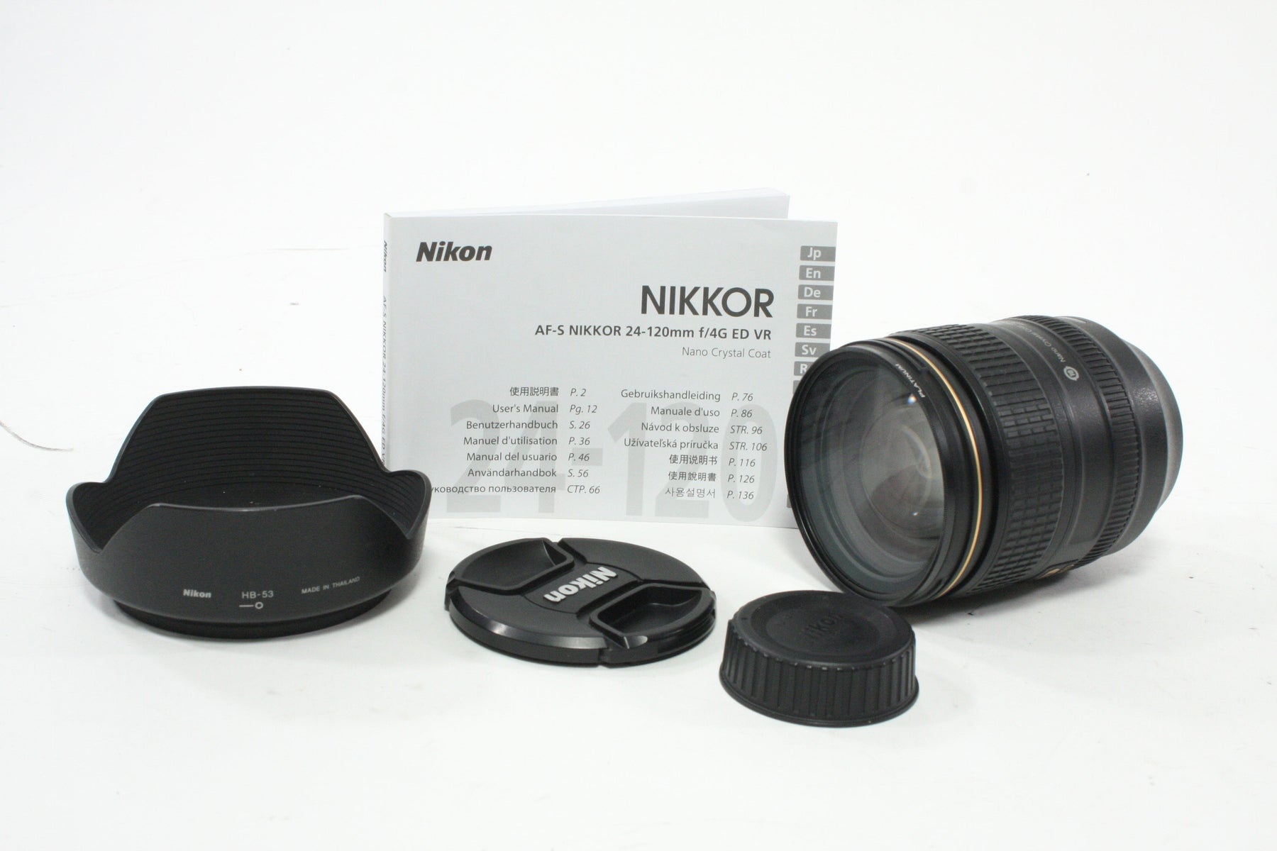 Nikon 24-120mm f/4 G ED AF-S Lens for Nikon AF Mount