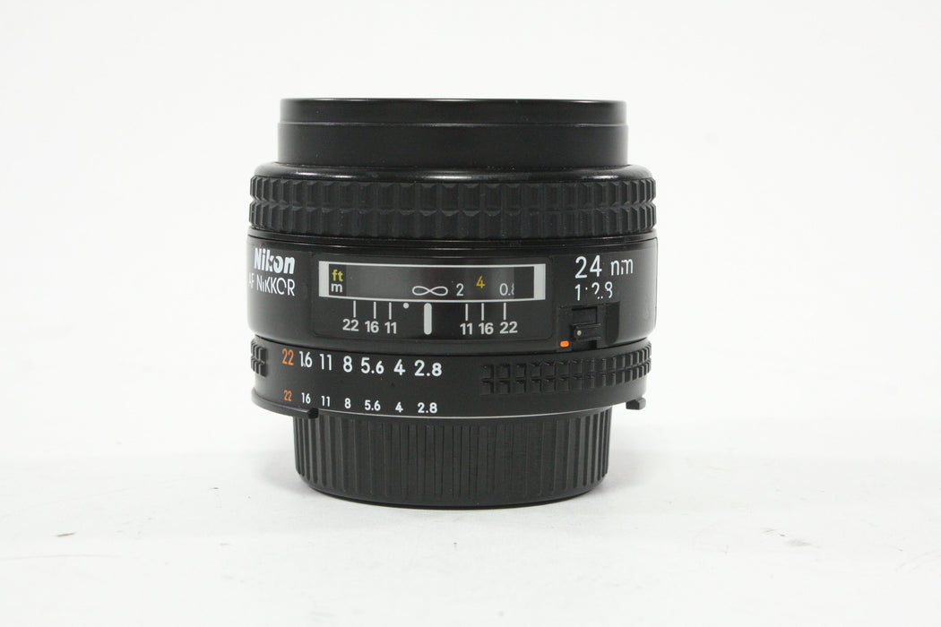 Nikon 24mm f/2.8 AF Nikkor Lens for F Mount