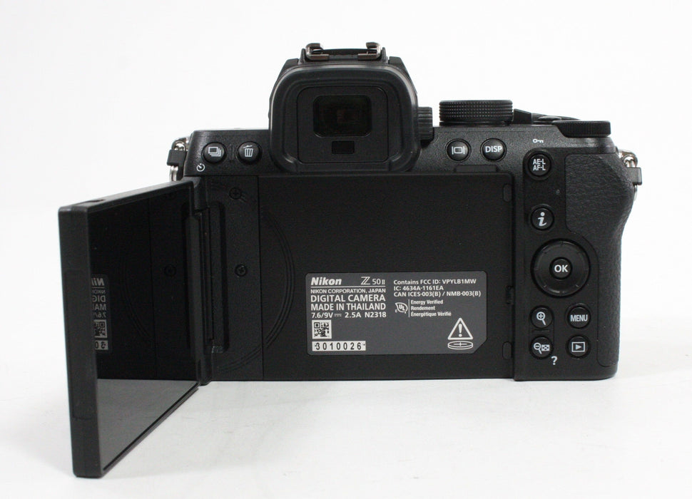 Nikon 250II Mirrorless Digital Camera with Shutter Count ONLY 52.  Includes 2 Lens Kit (see description).