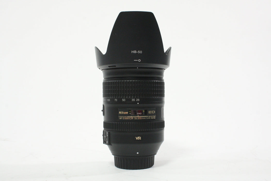 Nikon 28-300mm f/3.5-5.6G ED VR SWM AF-S Nikkor Lens for Nikon AF Mount
