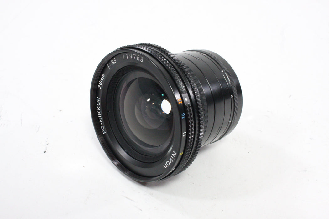Nikon 28mm f/3.5 PC-Nikkor Lens for Nikon F Mount Non-AI