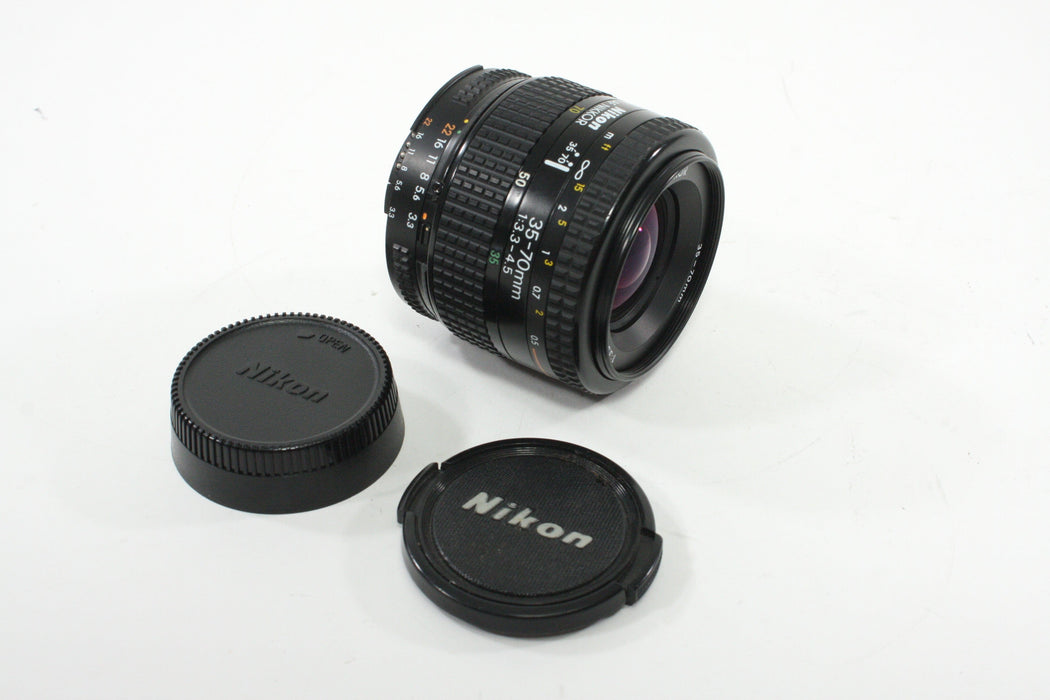 Nikon 35-70mm f/3.3-4.5 AF Nikkor Lens for Nikon AF Mount