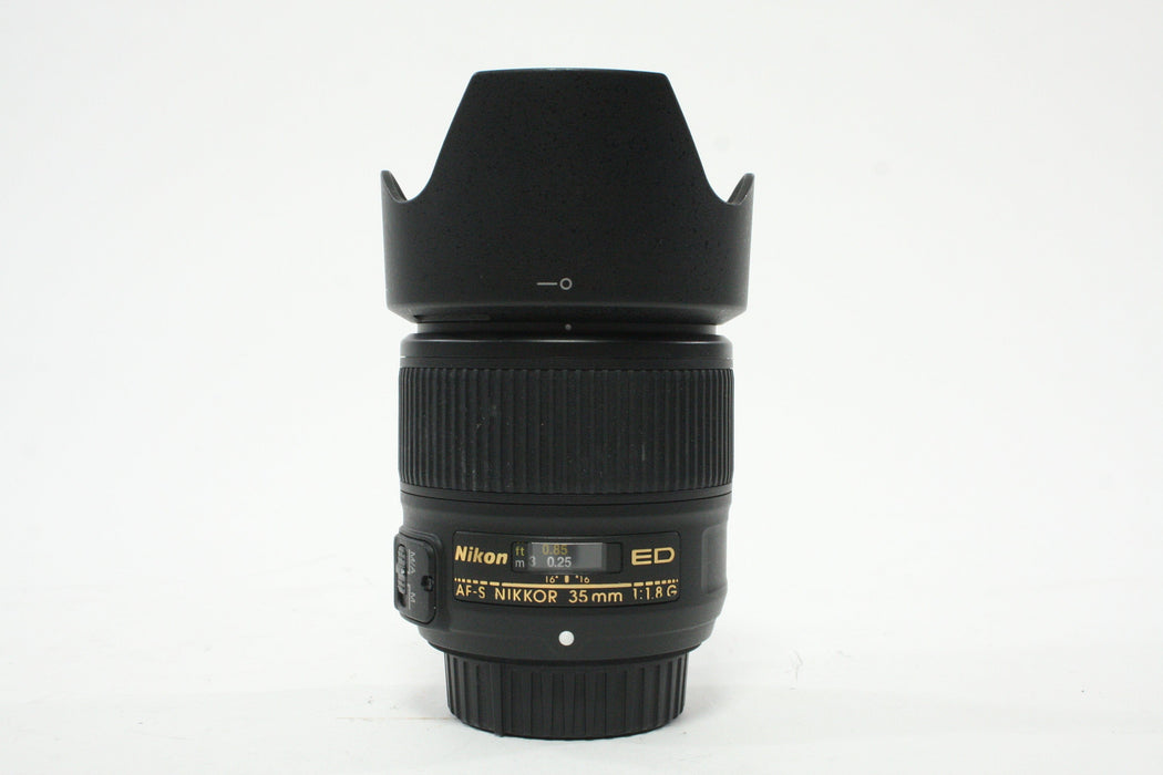 Nikon 35mm f/1.8 G AF-S Nikkor ED FX Lens for Nikon F Mount