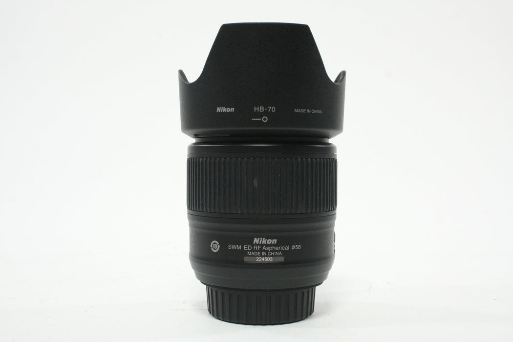 Nikon 35mm f/1.8 G AF-S Nikkor ED FX Lens for Nikon F Mount