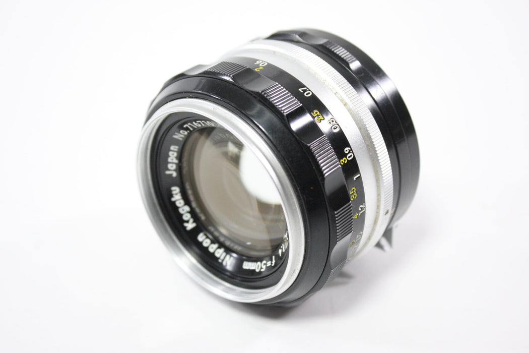 Nikon 50mm f/1.4 Nikkor-S Non-AI Lens for Nikon F Mount