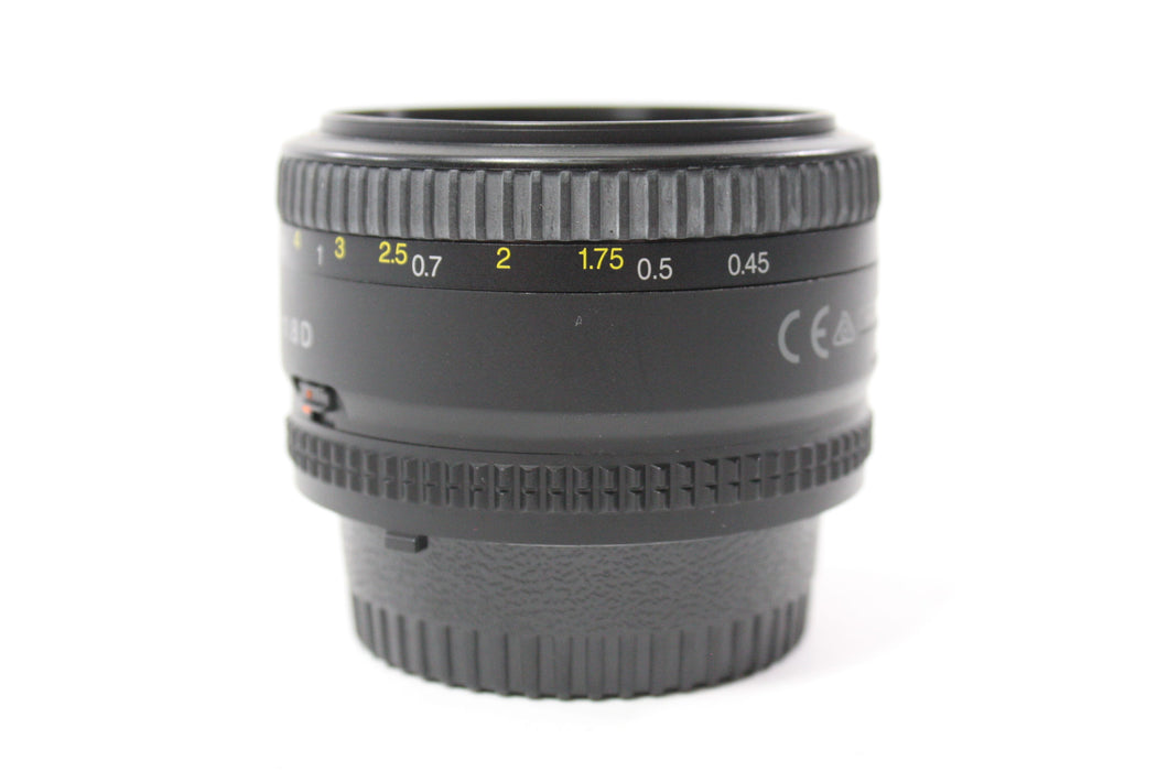 Nikon 50mm f/1.8 D AF Nikkor Lens for F Mount