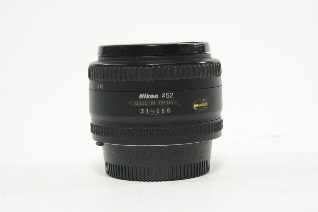 Nikon 50mm f/1.8 D AF Nikkor Lens for Nikon F Mount