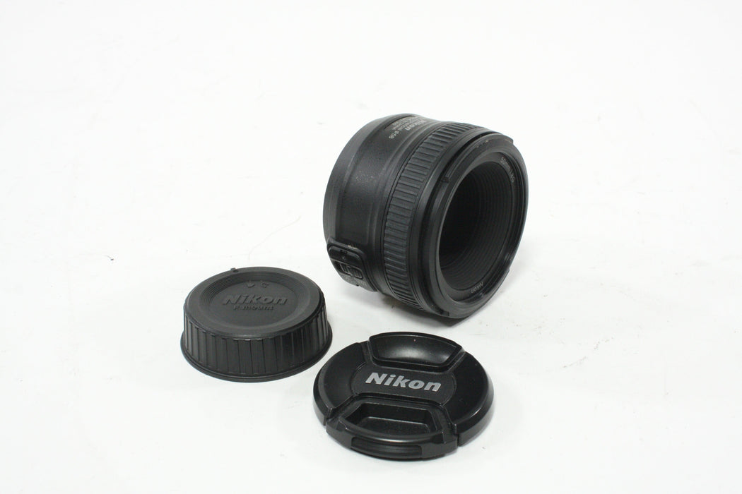 Nikon 50mm f/1.8 G Nikkor AF-S Lens for Nikon F Mount
