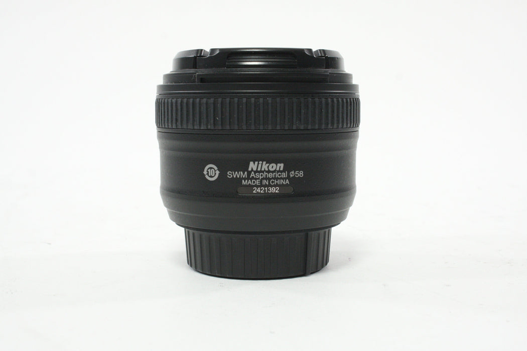 Nikon 50mm f/1.8 G Nikkor AF-S Lens for Nikon F Mount