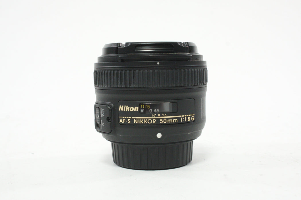 Nikon 50mm f/1.8 G Nikkor AF-S Lens for Nikon F Mount