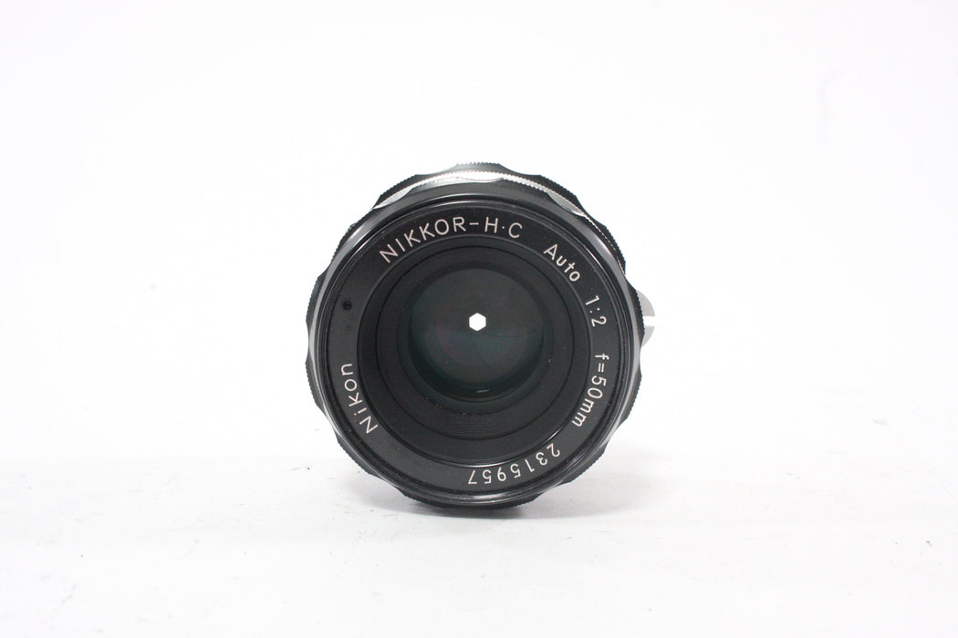 Nikon 50mm f/2 Nikkor H.C. Lens for Nikon F Mount