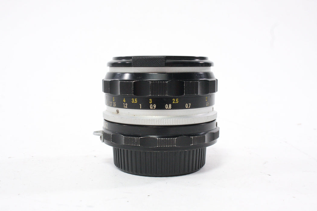 Nikon 50mm f/2 Nikkor-H Non-AI Lens for Nikon F Mount