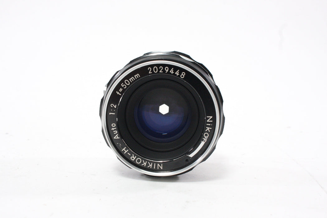 Nikon 50mm f/2 Nikkor-H Non-AI Lens for Nikon F Mount