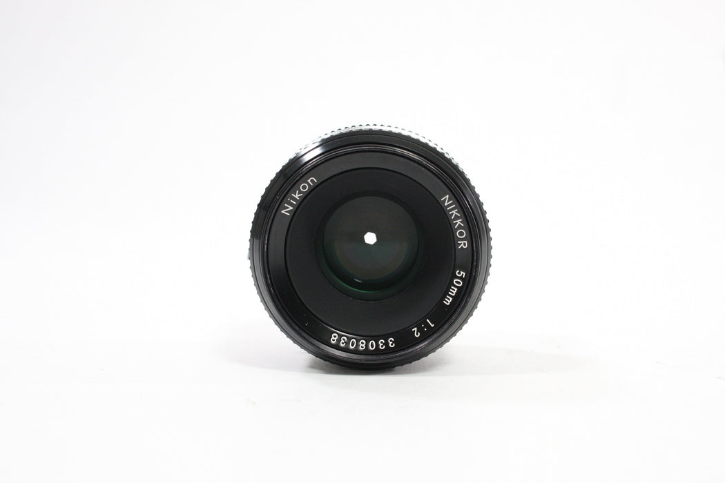 Nikon 50mm f/2 Nikkor Non-AI Lens for F Mount
